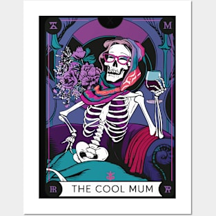 Funny Tarot Card : The Cool Mum Posters and Art